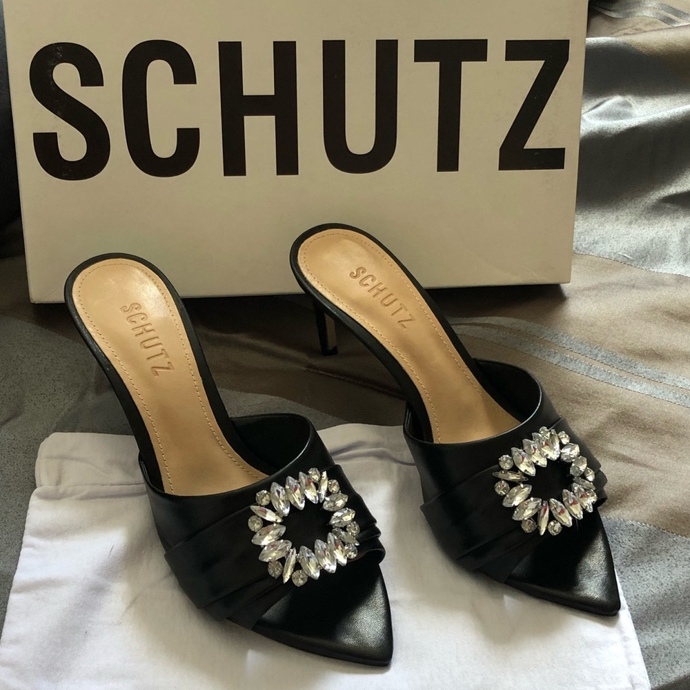 SCHUTZ EMBELLISHED HEELS - Picture 3 of 7